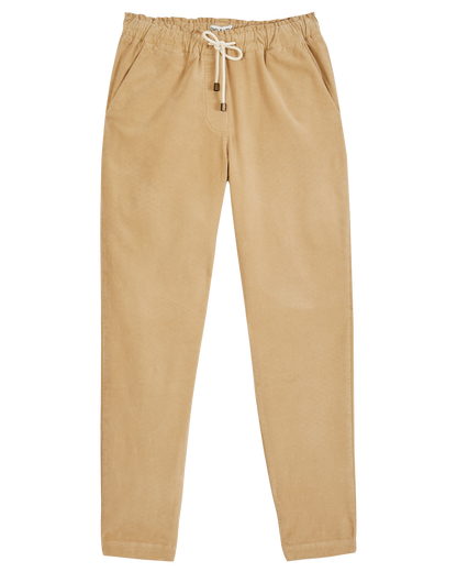 Pantalon velours biscotte