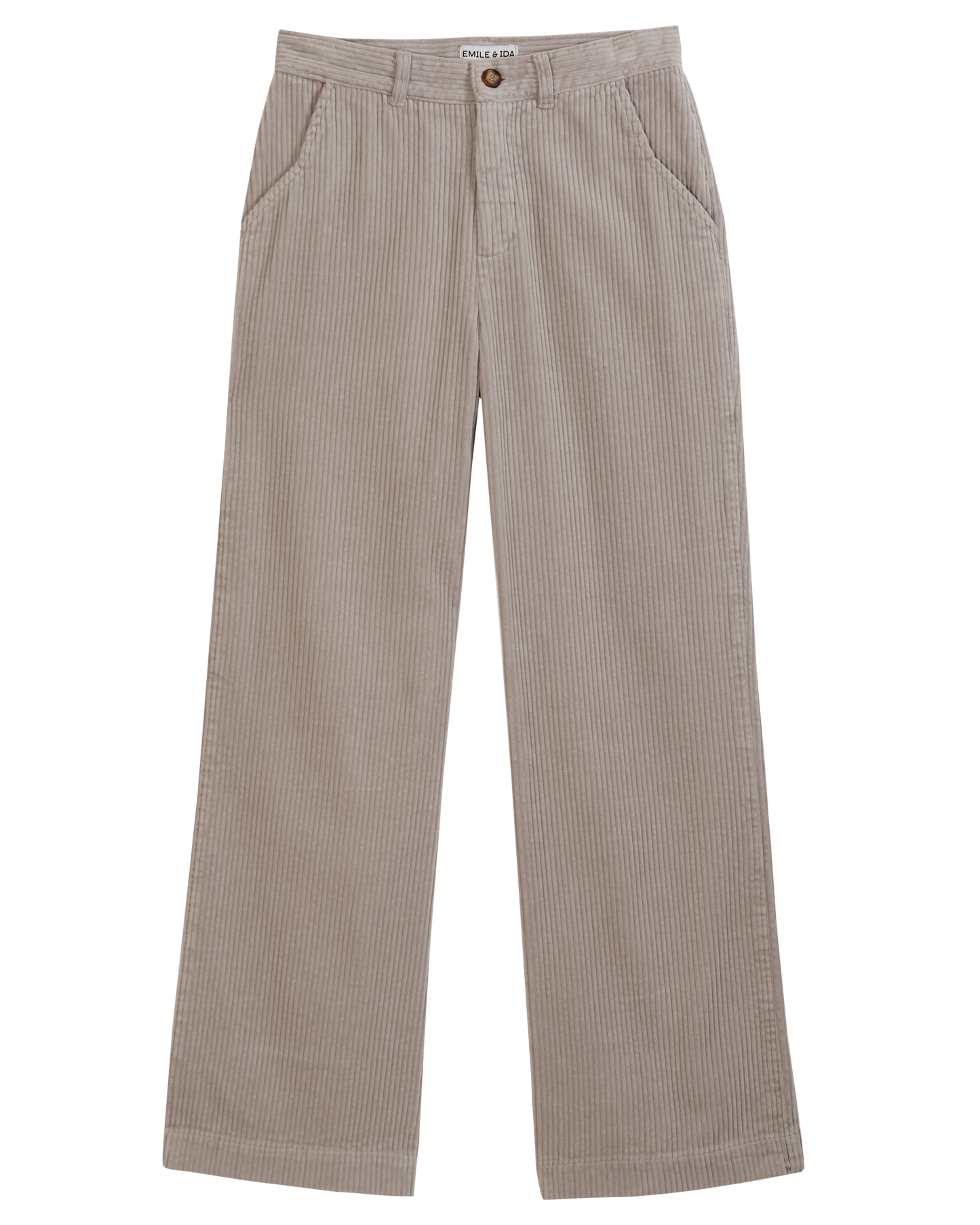 Pantalon ample velours nuage