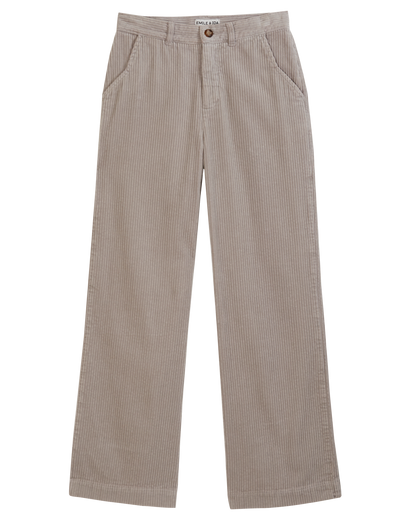 Pantalon ample velours nuage