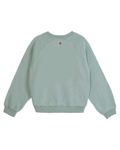 Sweat Bonjour femme coton bio pluie