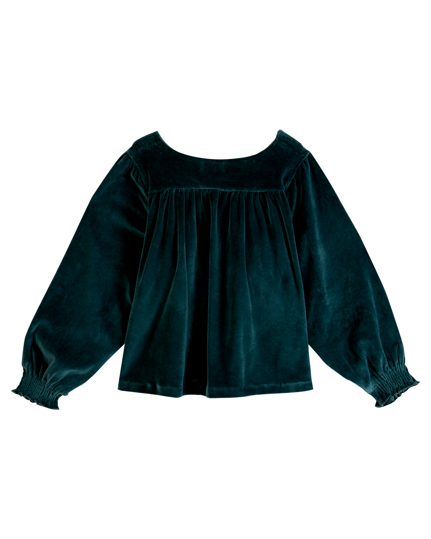Sweat velours coton bio sapin