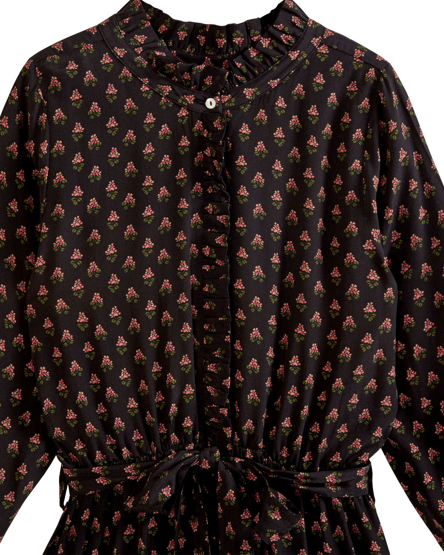Robe bleu marine et raisin