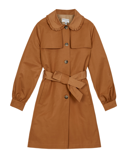 Trench coat macadamia