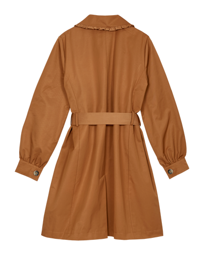Trench coat macadamia