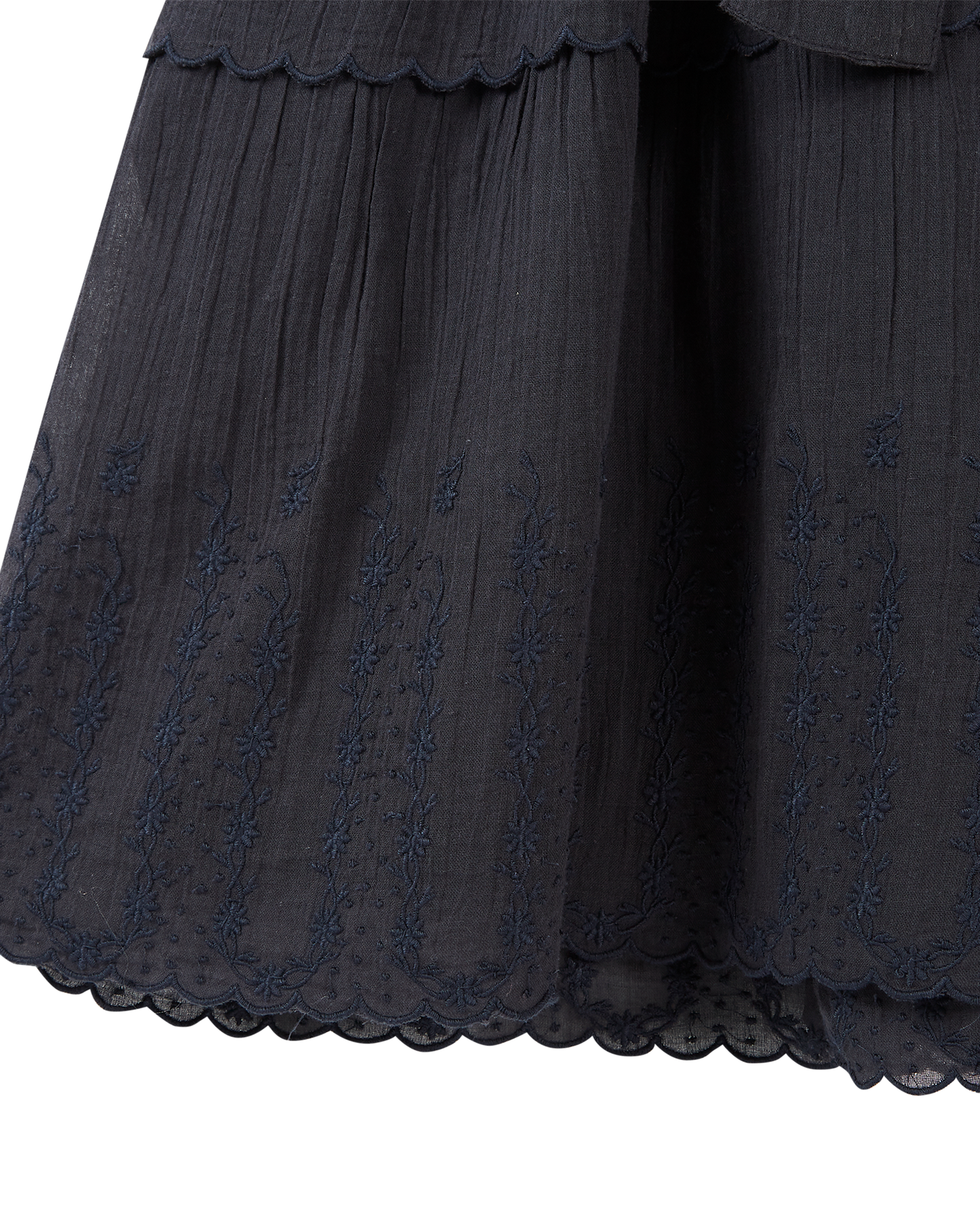 Robe portefeuille vintage coton bitume