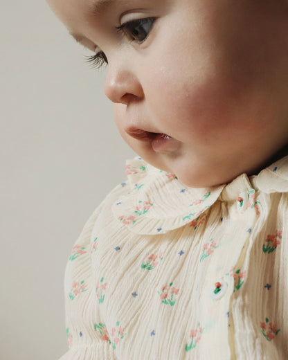 Robe coton écru cueillette