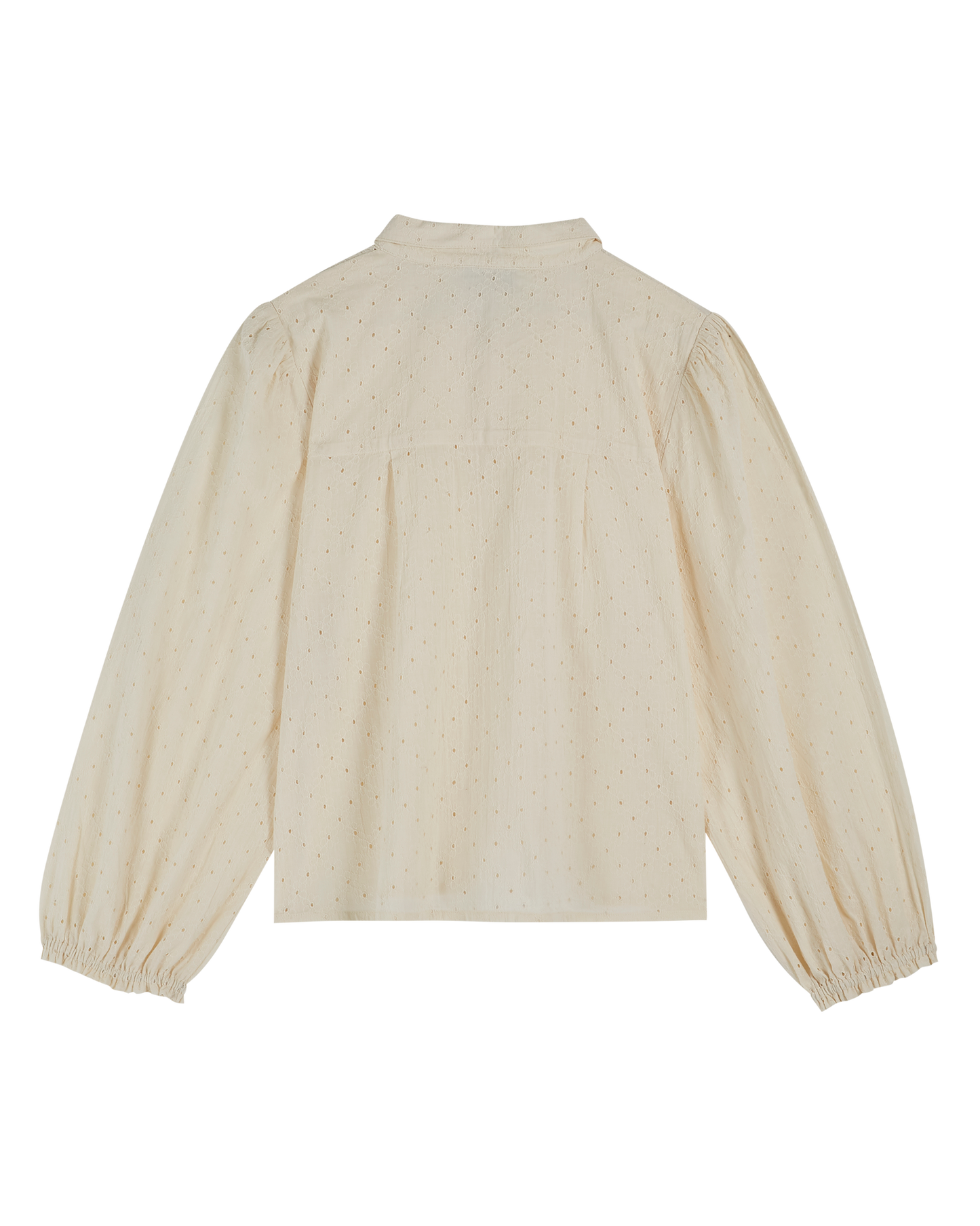 Chemise broderie anglaise blanc cassé