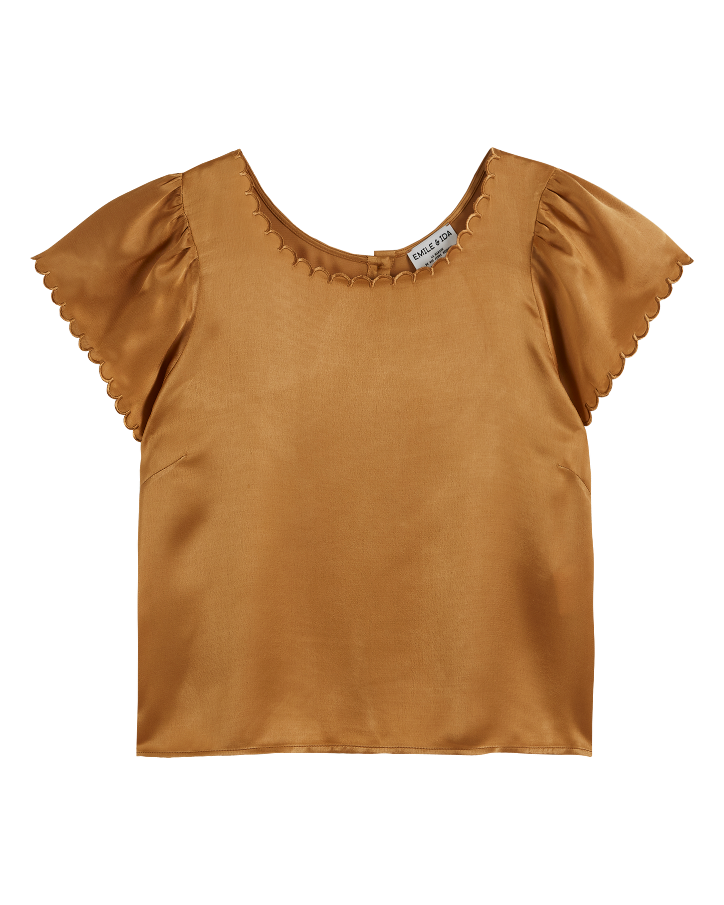 Blouse viscose Eco Véro® miel