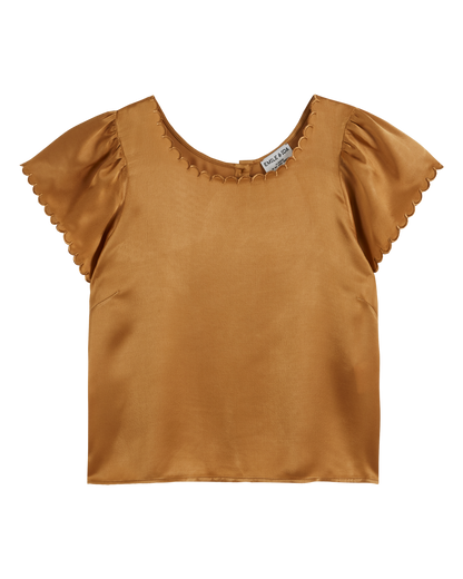 Blouse viscose Eco Véro® miel