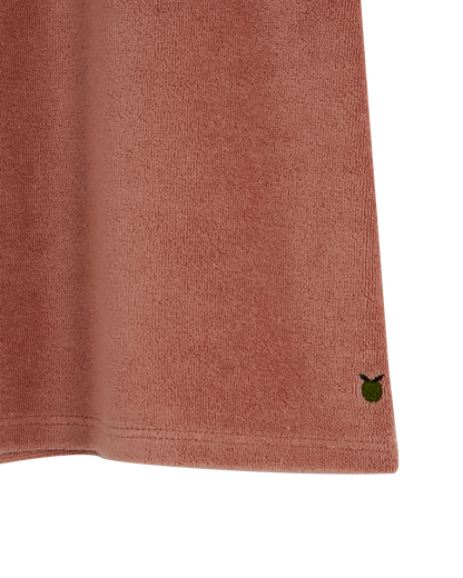 T-shirt éponge bois de rose