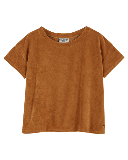 T-shirt éponge miel