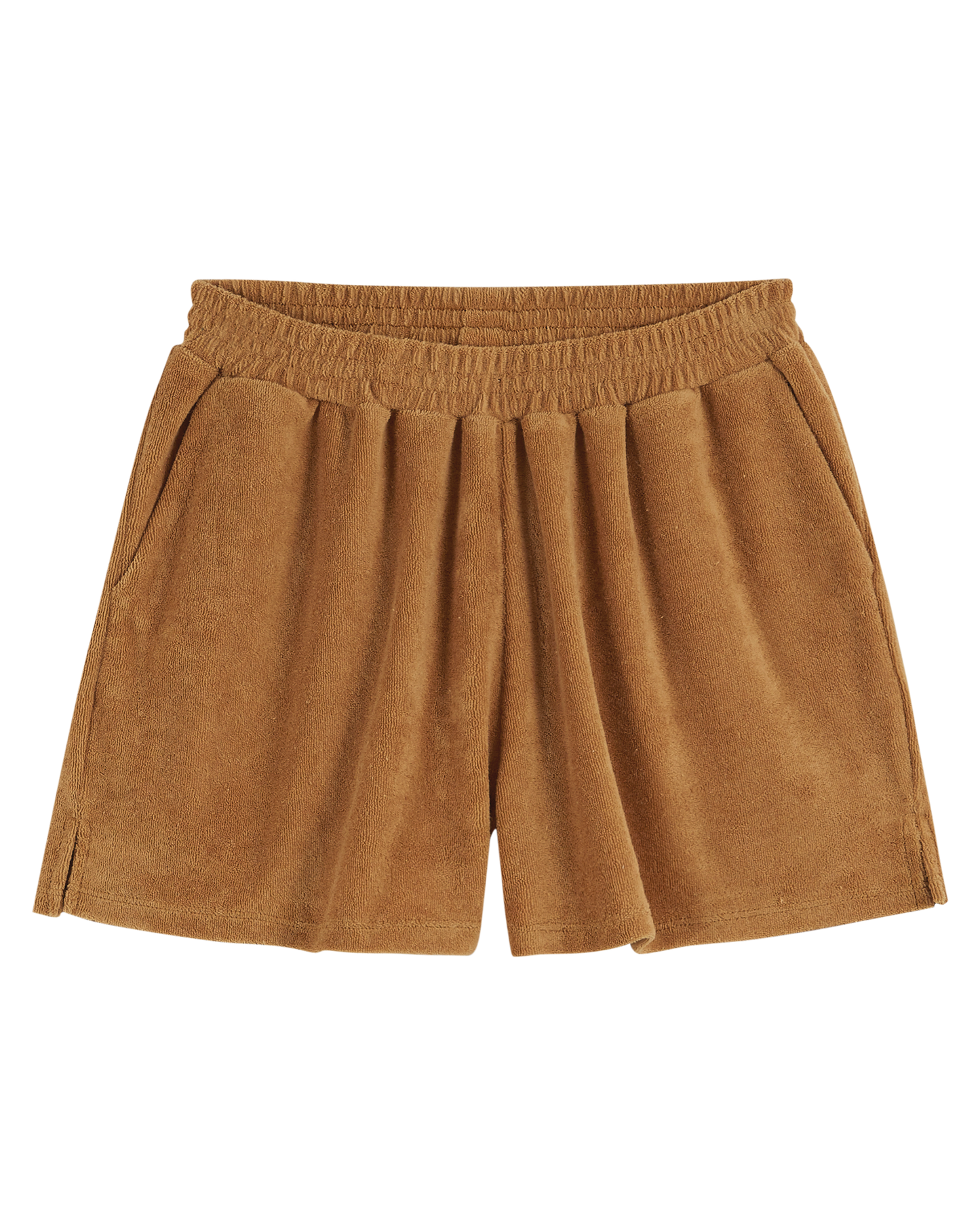 Short éponge uni miel