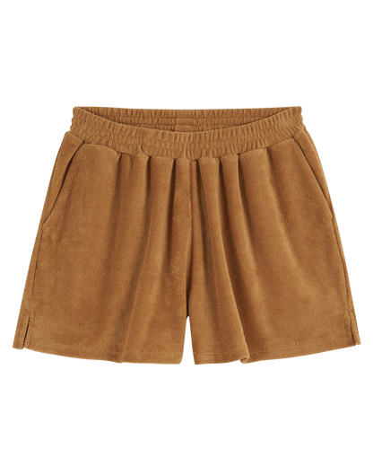 Short éponge uni miel