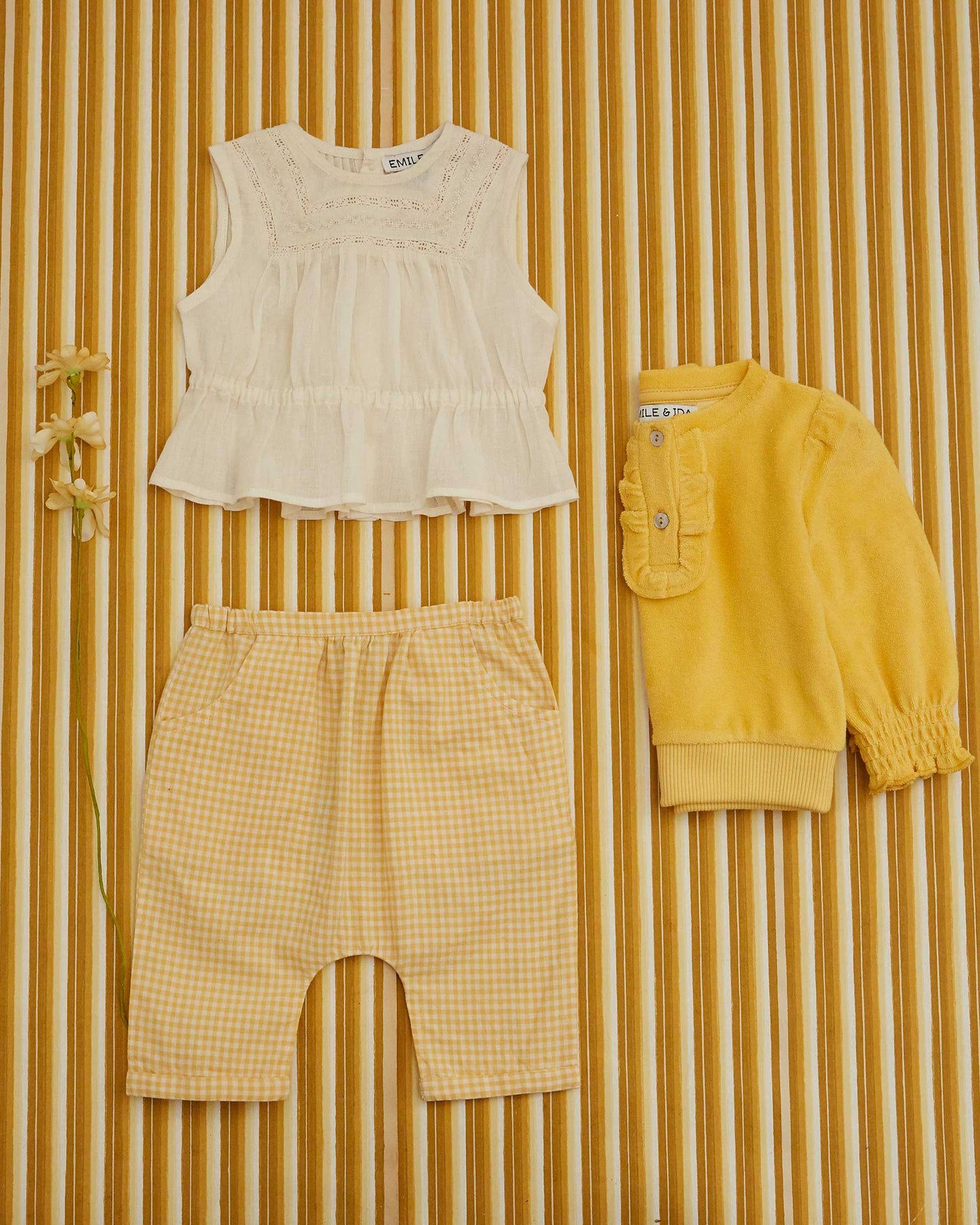 Blouse bébé vintage chantilly