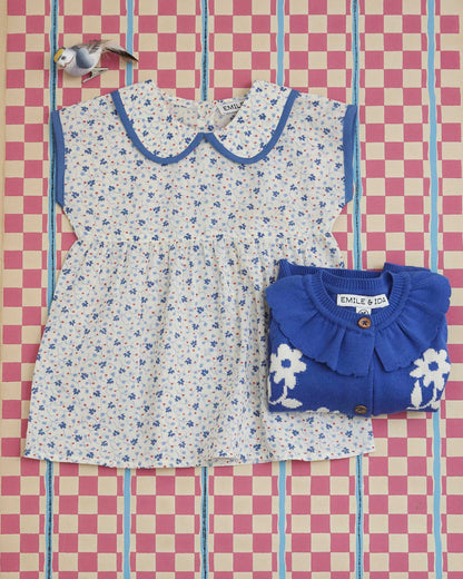 Robe bébé fleurs muguet