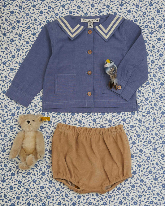 Vareuse chambray