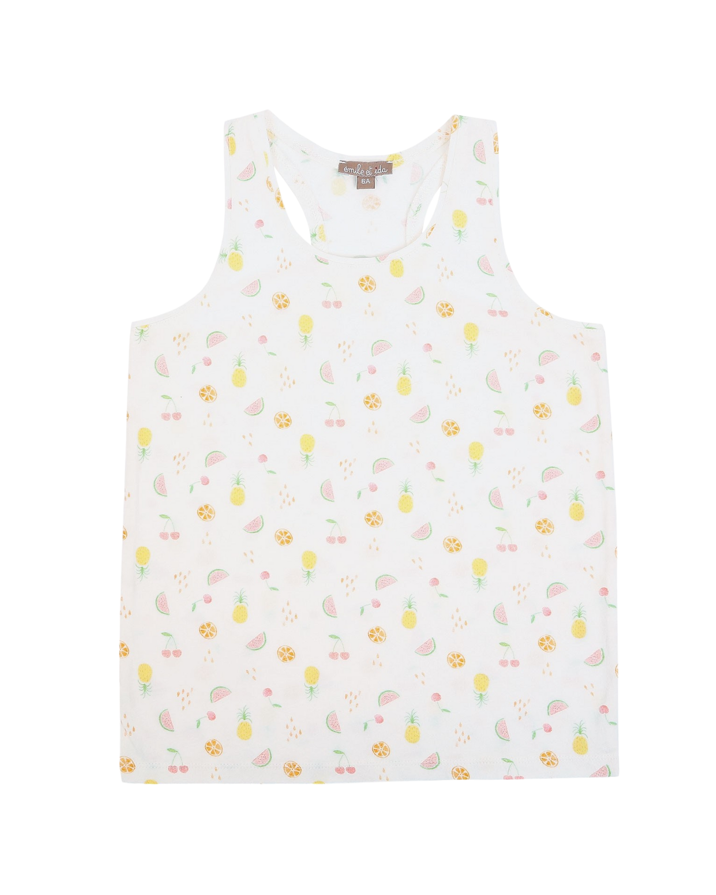 Débardeur craie tutti frutti