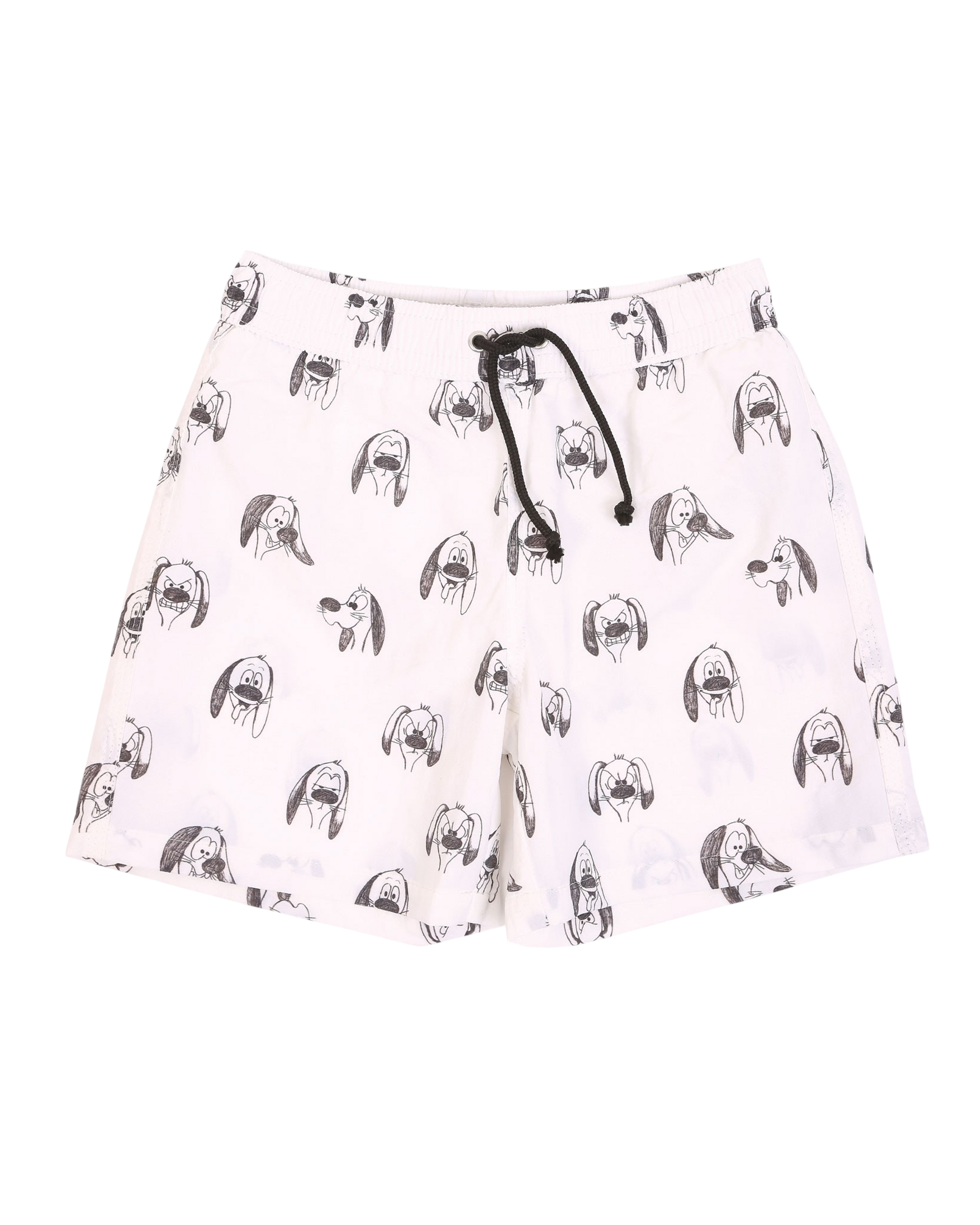 Maillot de bain shorty dog craie
