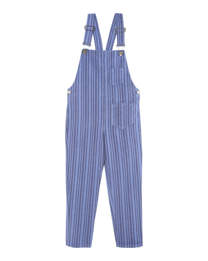 Salopette rayure marine