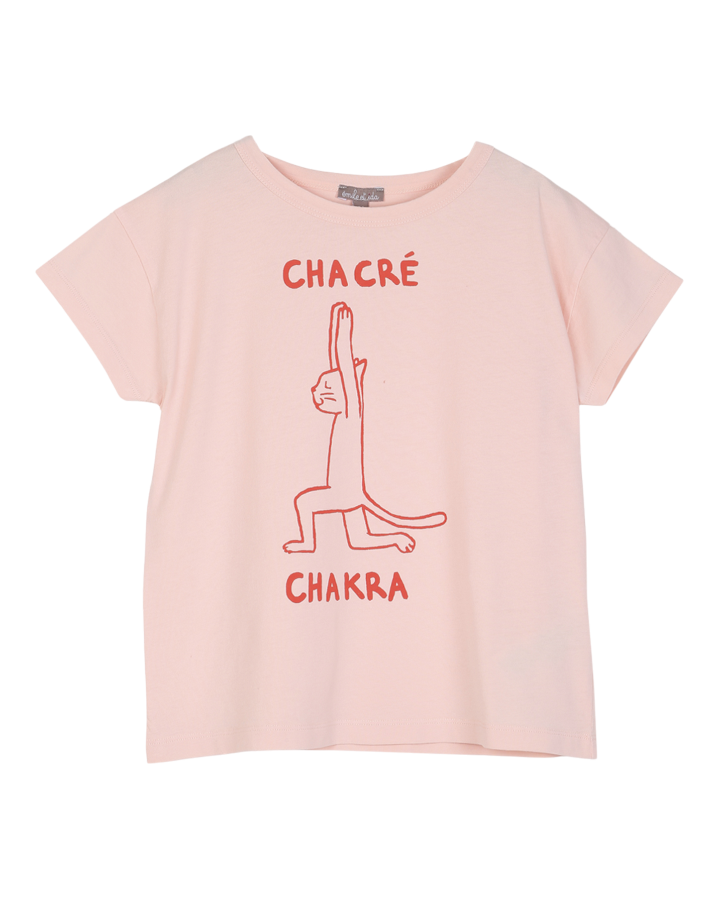 T-shirt "chacré chakra" rose