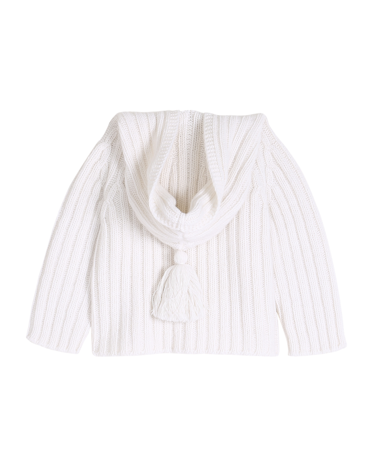 Cardigan bébé en laine mérinos écru