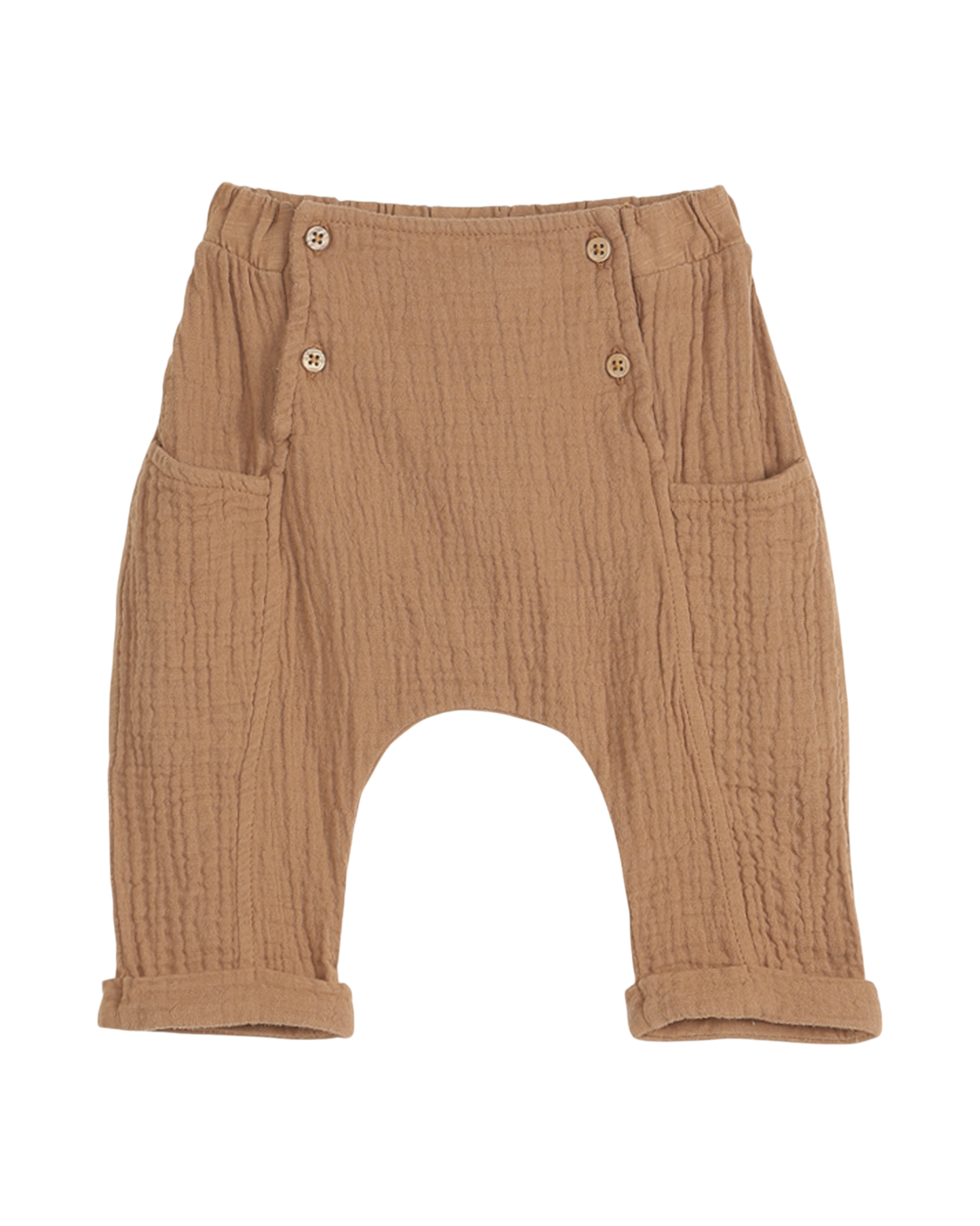 Pantalon bi-matière macchiato