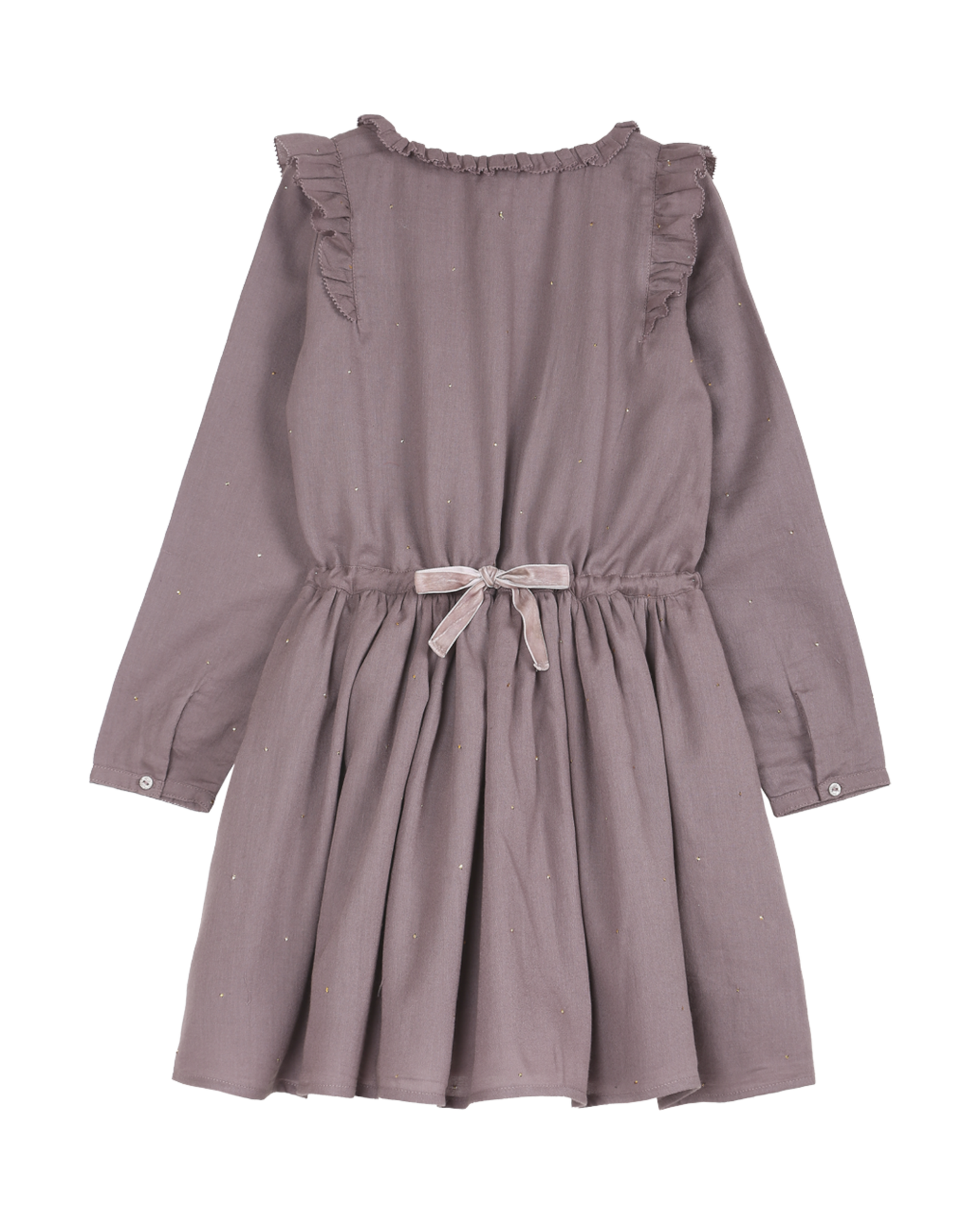 Robe mukesh en crepe de coton lavande