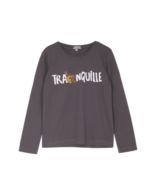 T-shirt coton poivre tranquille