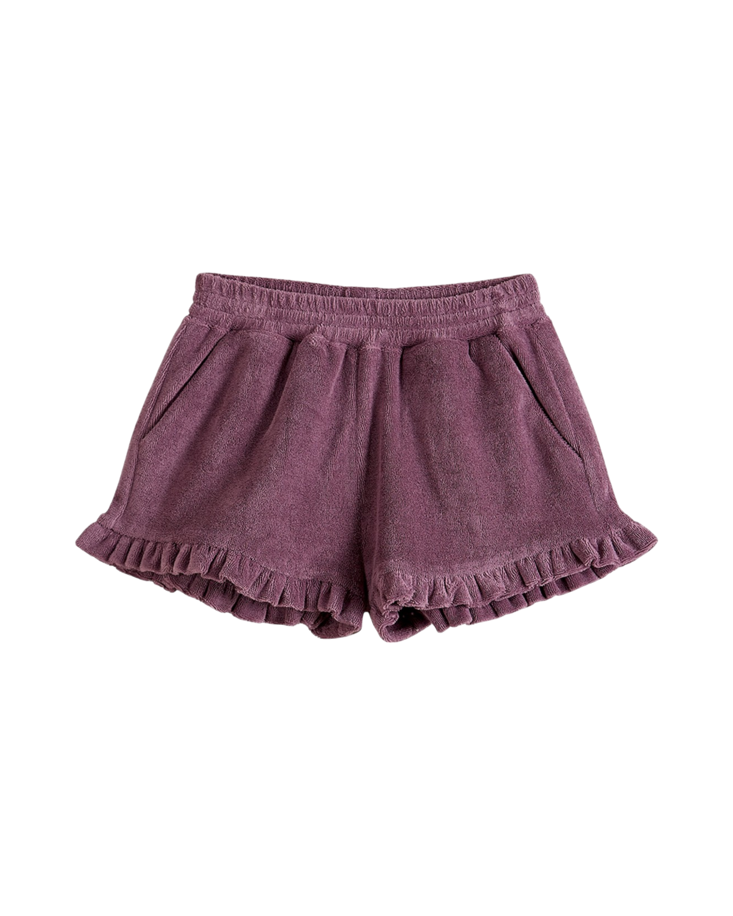Short éponge violet