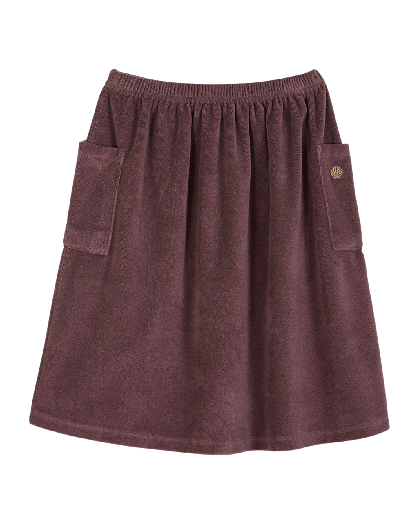 Jupe éponge violet