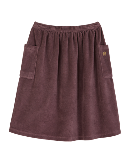 Jupe éponge violet