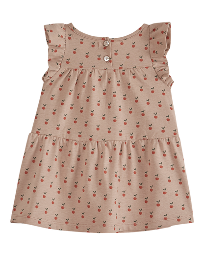 Robe coton bio terracotta