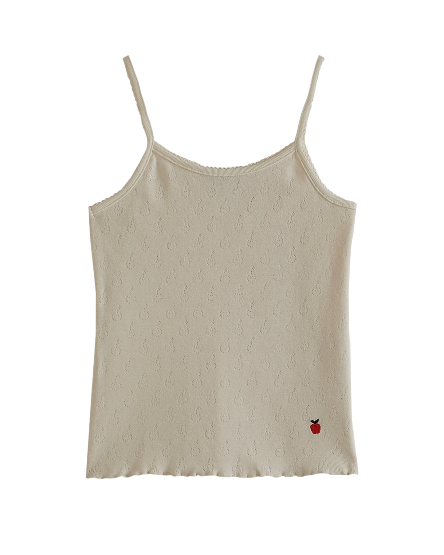 Débardeur jersey de coton modal blanc