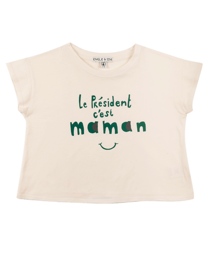 Tee-shirt Président en coton biologique
