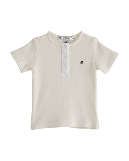 T-shirt coton bio blanc