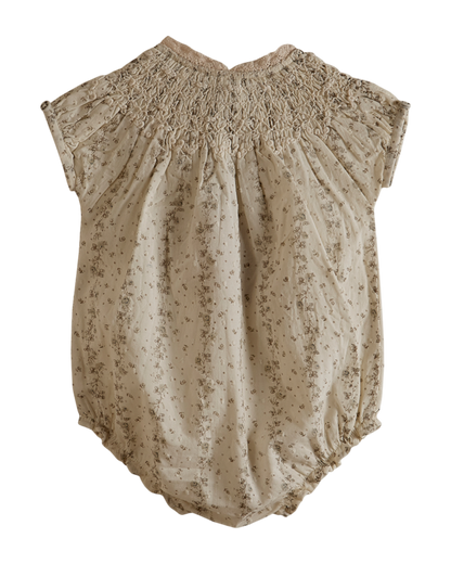 Barboteuse rosier écru