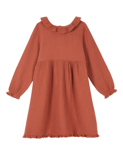 Robe gaze de coton tomette