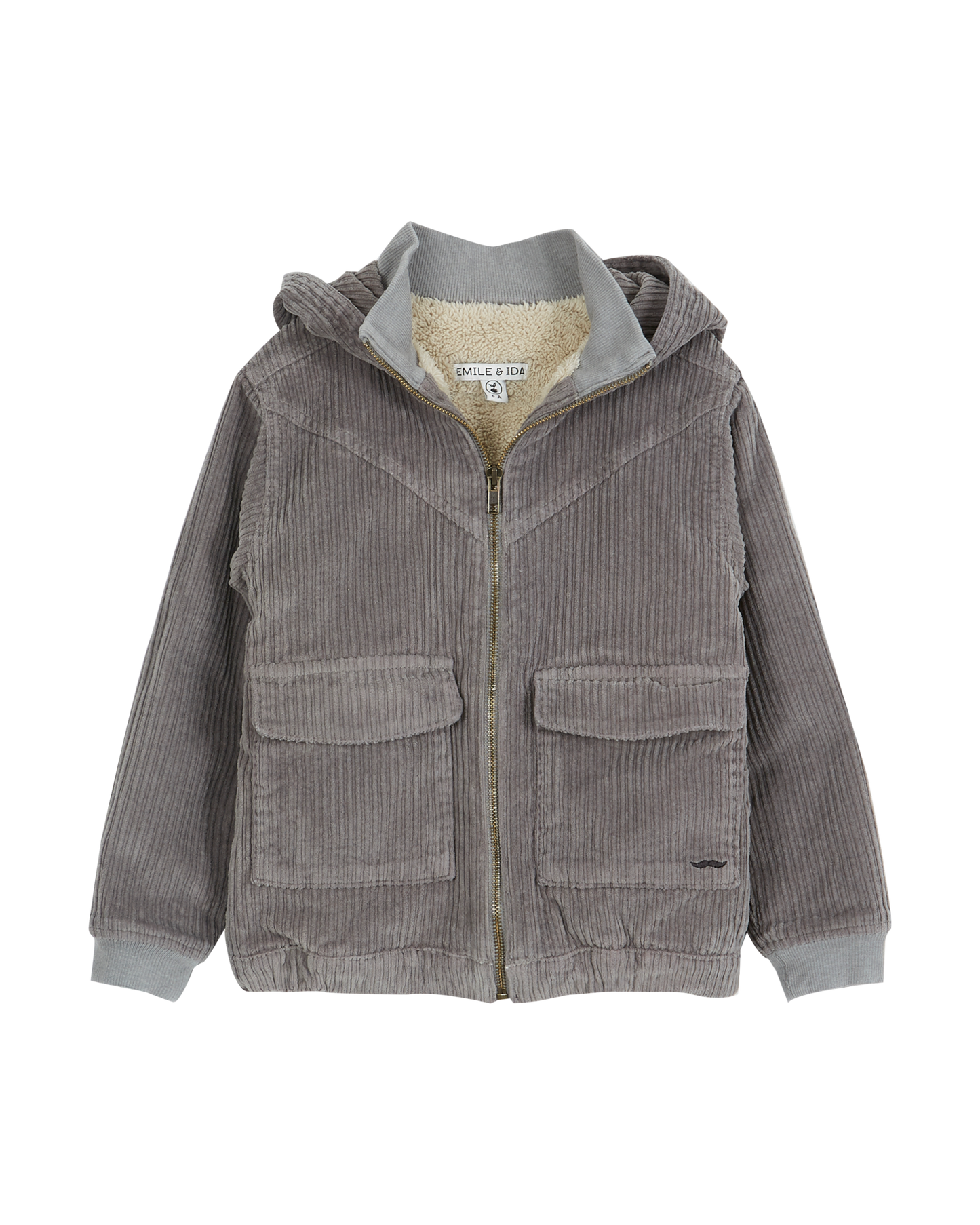 Blouson velours souris