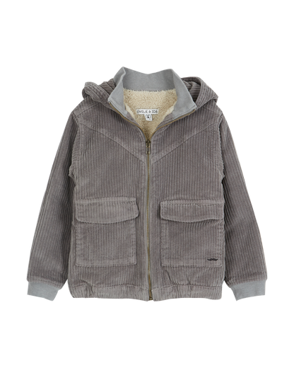 Blouson velours souris