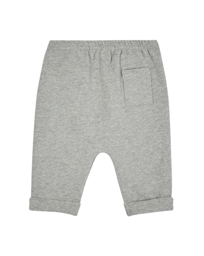 Pantalon de jogging coton biologique gris chiné