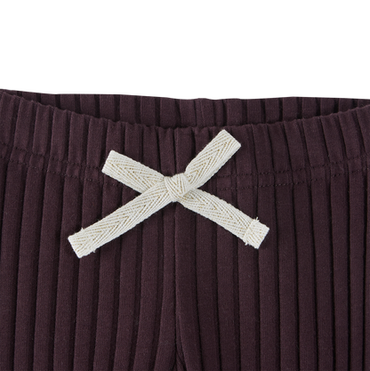 Legging coton bio violet