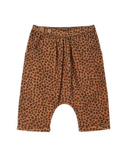 Sarouel léopard caramel
