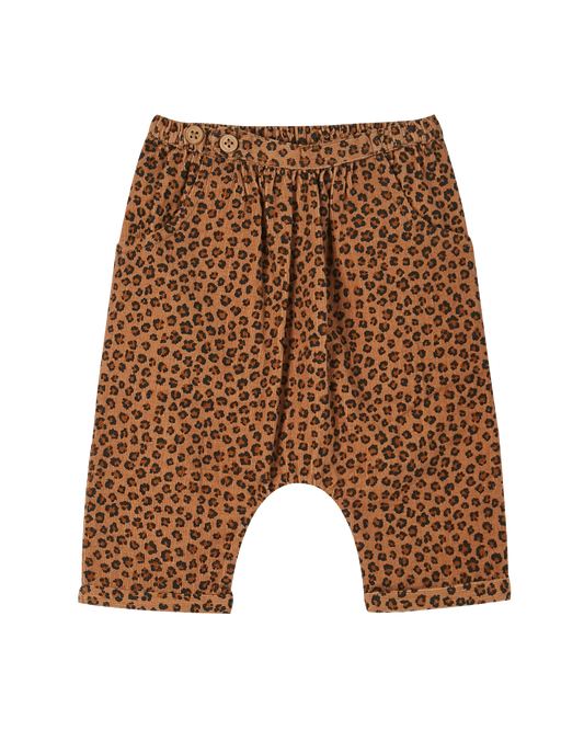 Sarouel léopard caramel