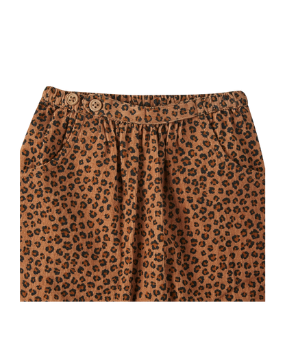 Sarouel léopard caramel