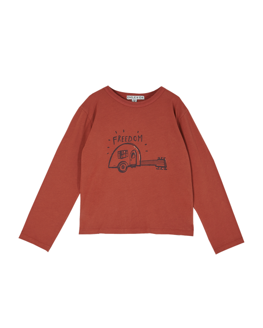 Tee-shirt coton bio tomette