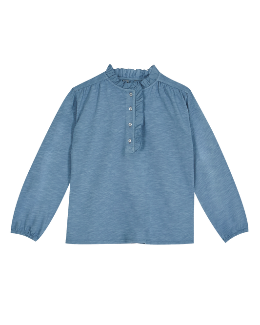 Tee-shirt jersey et voile de coton bio rivière