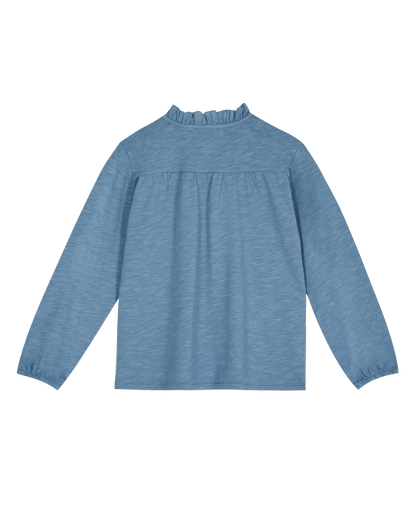 Tee-shirt jersey et voile de coton bio rivière