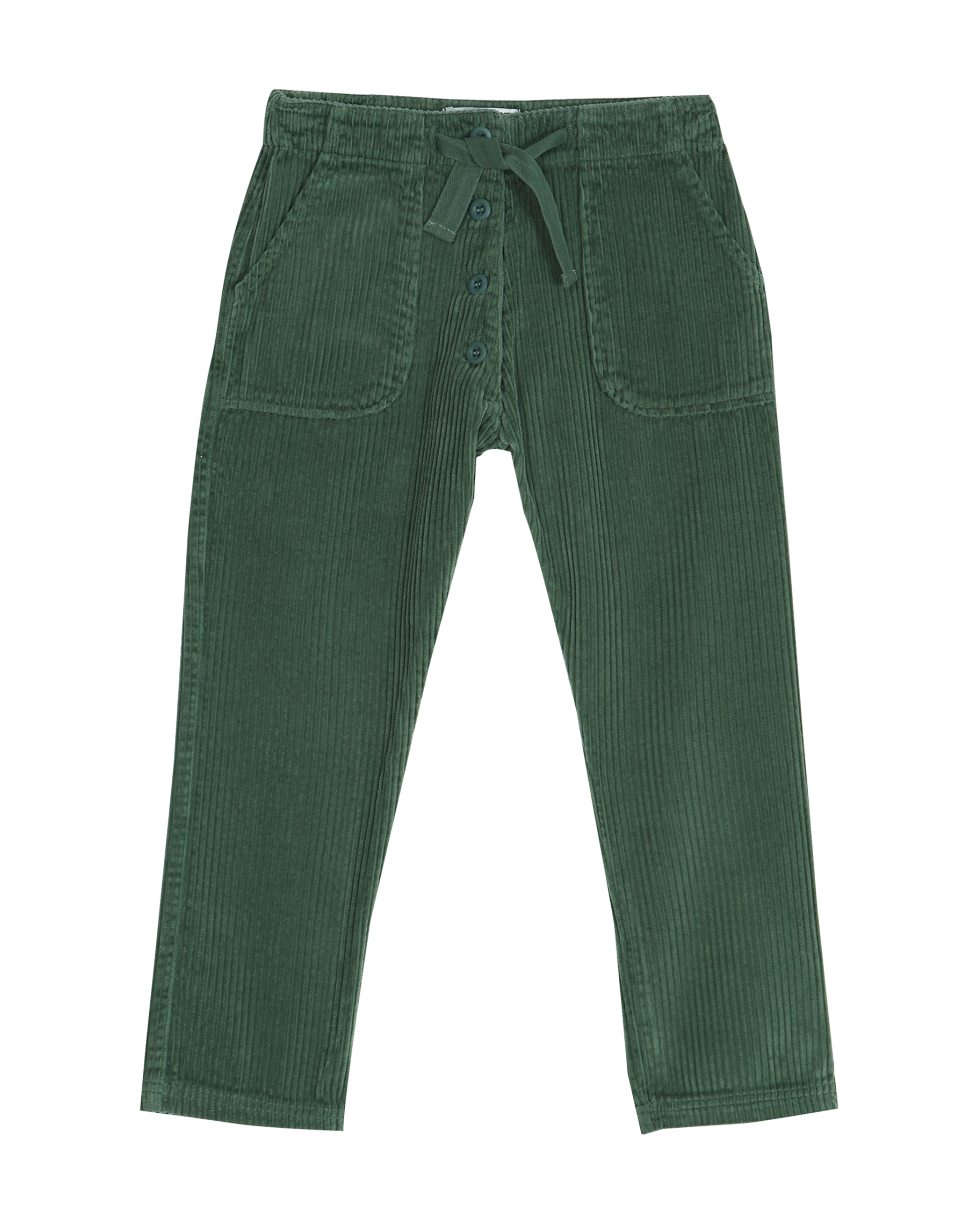 Pantalon velours à grosses côtes mousse