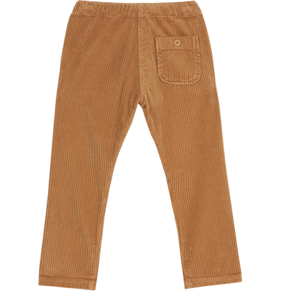 Pantalon velours à grosses côtes noix