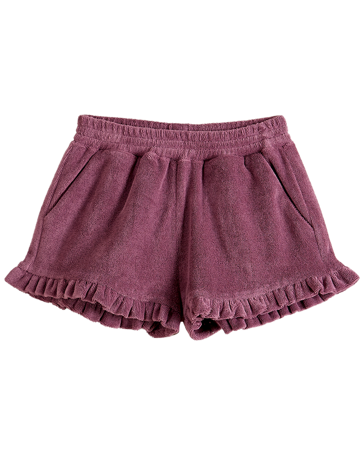 Short éponge violet